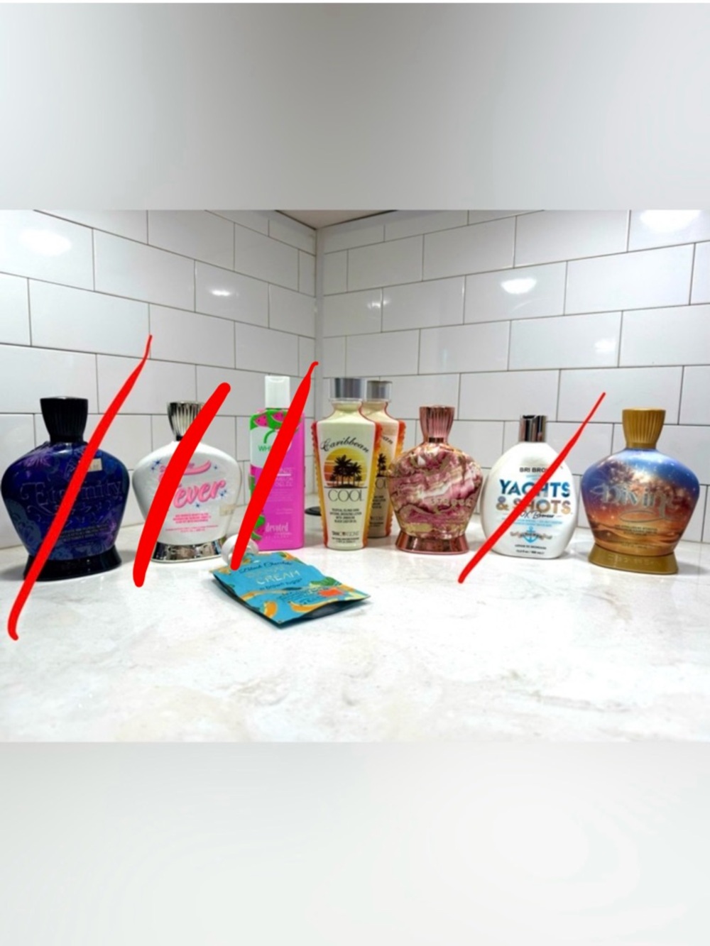 Multi Designer Tanning Lotion Brands